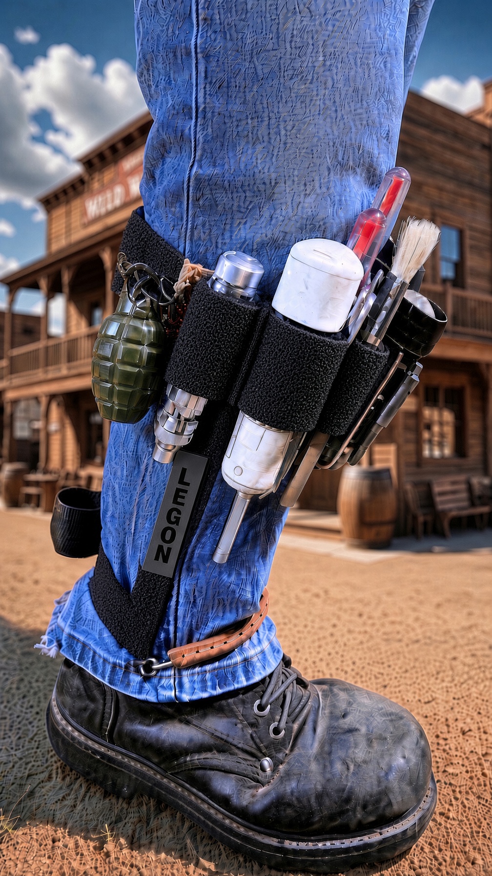 Leg tool belt